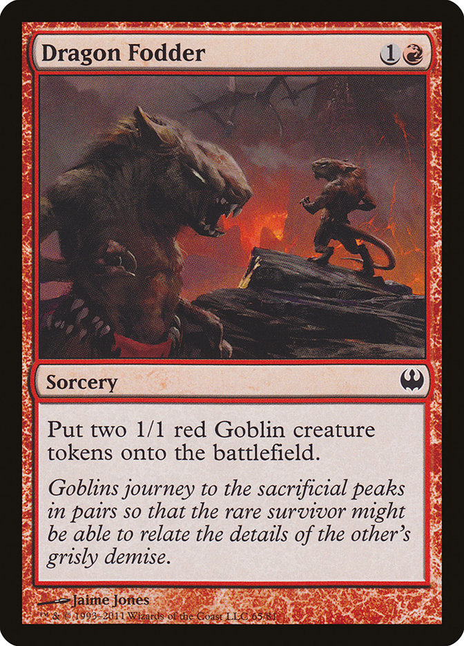 Dragon Fodder [Duel Decks: Knights vs. Dragons] - Devastation Store | Devastation Store
