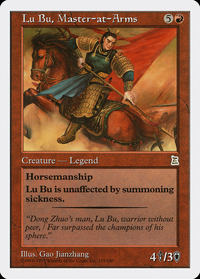Lu Bu, Master-at-Arms [Portal Three Kingdoms] - Devastation Store | Devastation Store