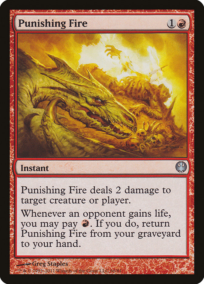 Punishing Fire [Duel Decks: Knights vs. Dragons] - Devastation Store | Devastation Store