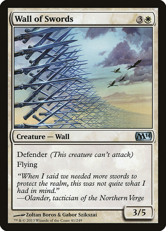 Wall of Swords [Magic 2014] - Devastation Store | Devastation Store