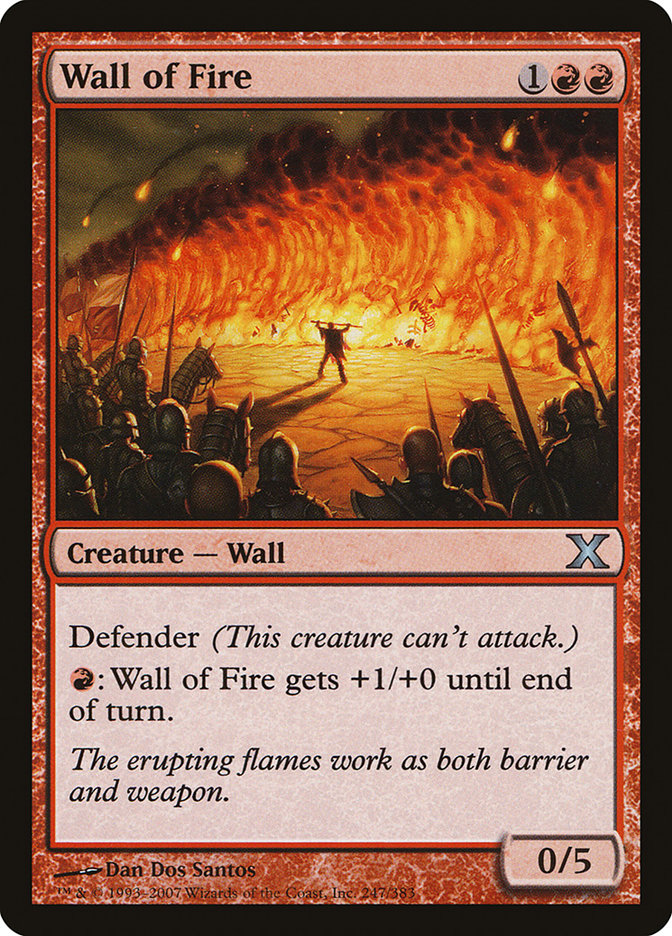Wall of Fire [Tenth Edition] - Devastation Store | Devastation Store
