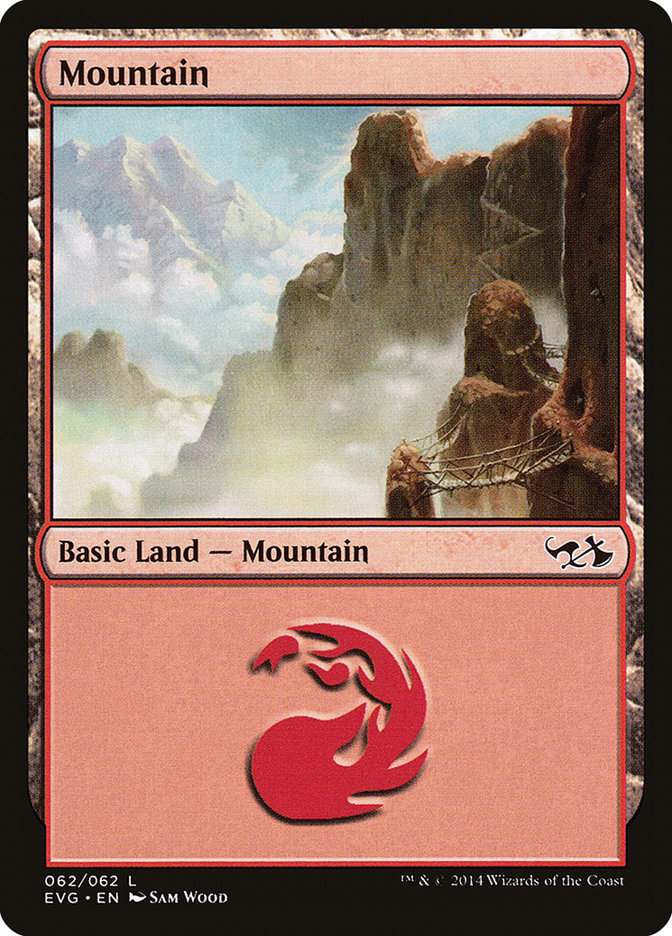 Mountain (62) (Elves vs. Goblins) [Duel Decks Anthology] - Devastation Store | Devastation Store