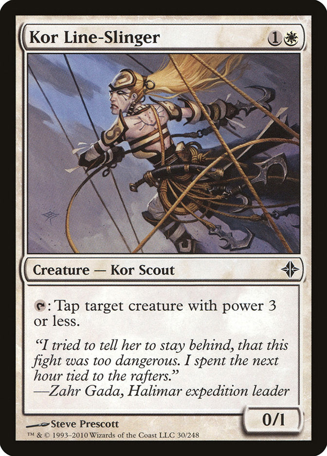 Kor Line-Slinger [Rise of the Eldrazi] - Devastation Store | Devastation Store
