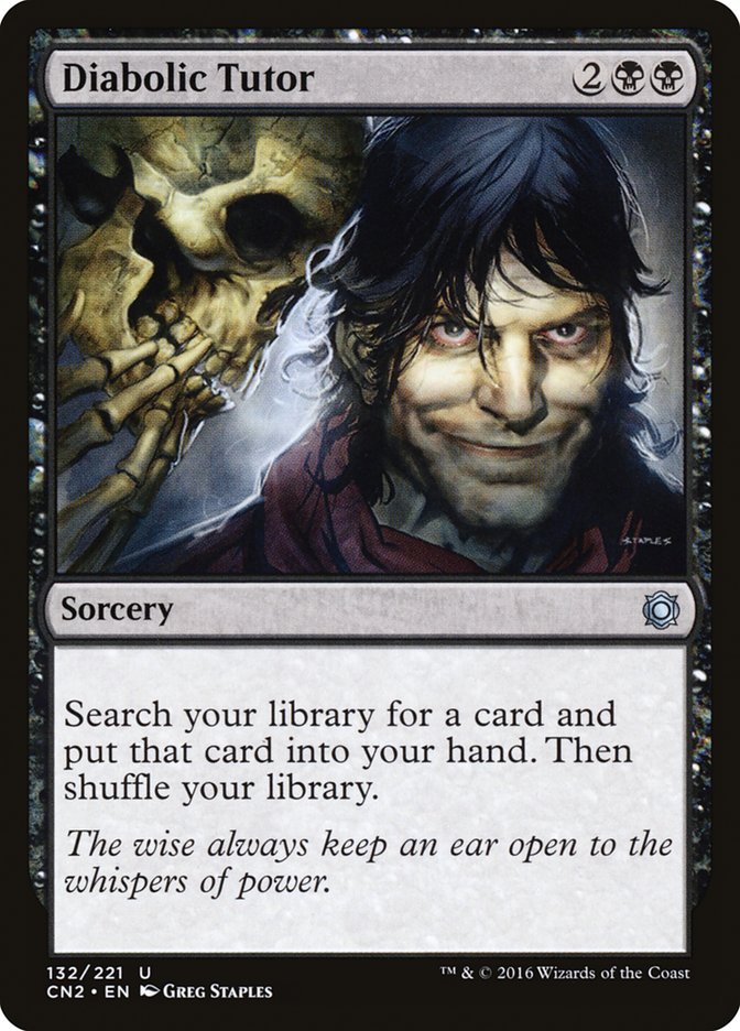 Diabolic Tutor [Conspiracy: Take the Crown] - Devastation Store | Devastation Store