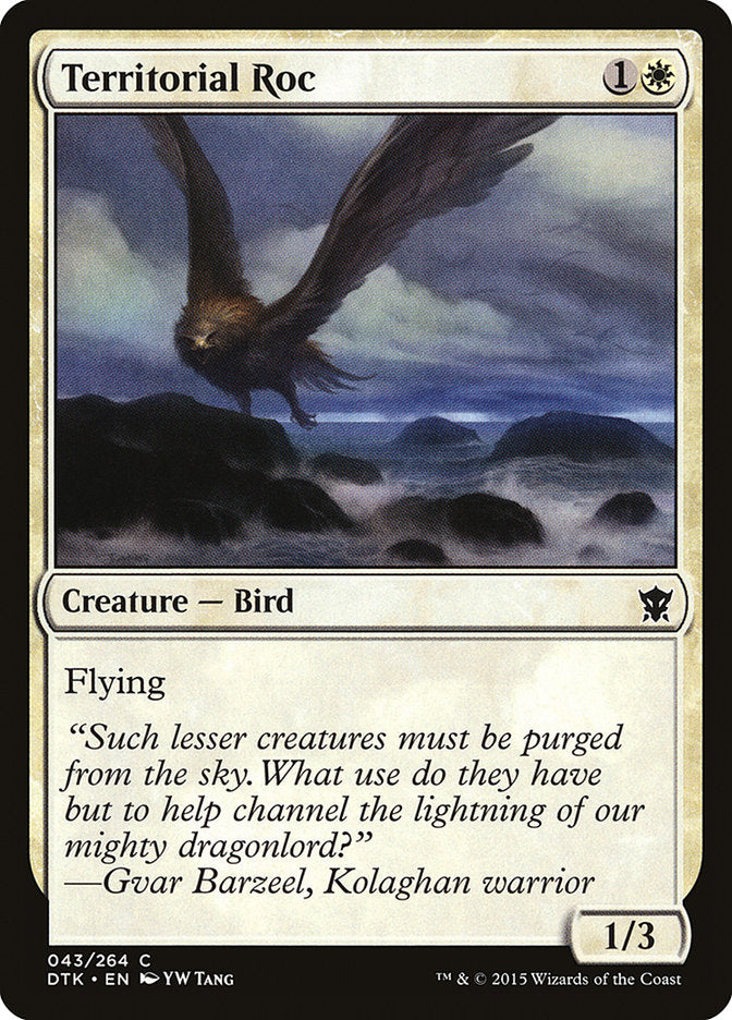 Territorial Roc [Dragons of Tarkir] - Devastation Store | Devastation Store