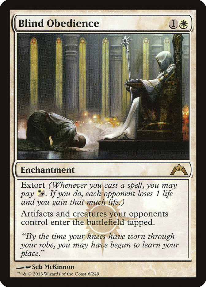 Blind Obedience [Gatecrash] - Devastation Store | Devastation Store