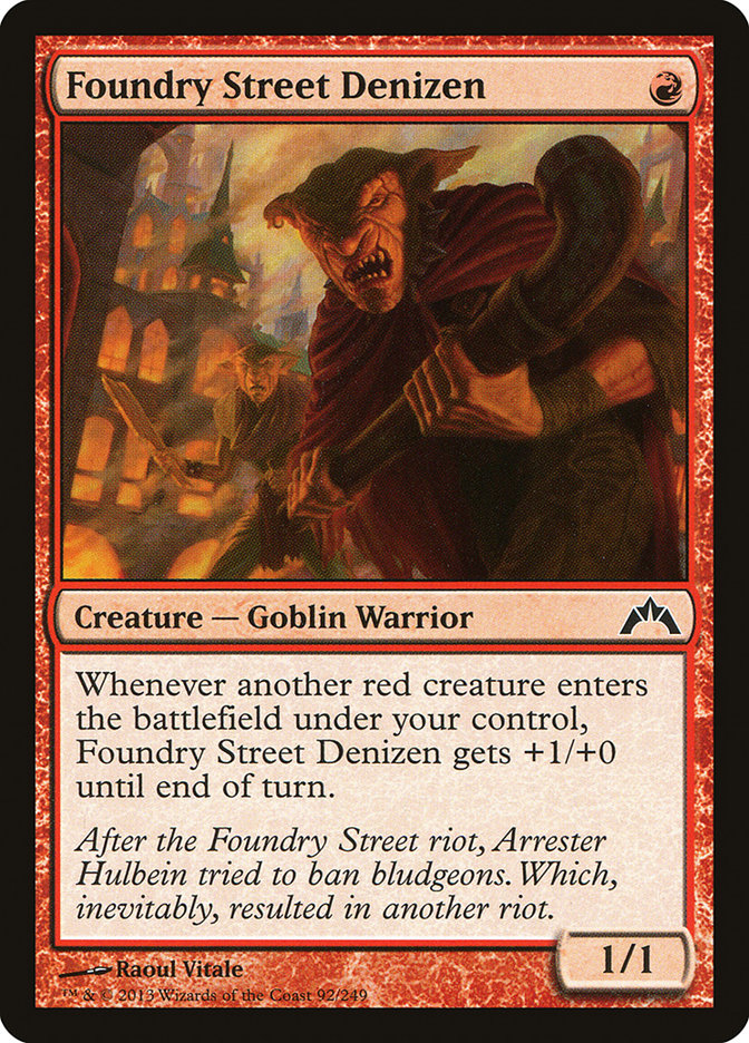 Foundry Street Denizen [Gatecrash] - Devastation Store | Devastation Store
