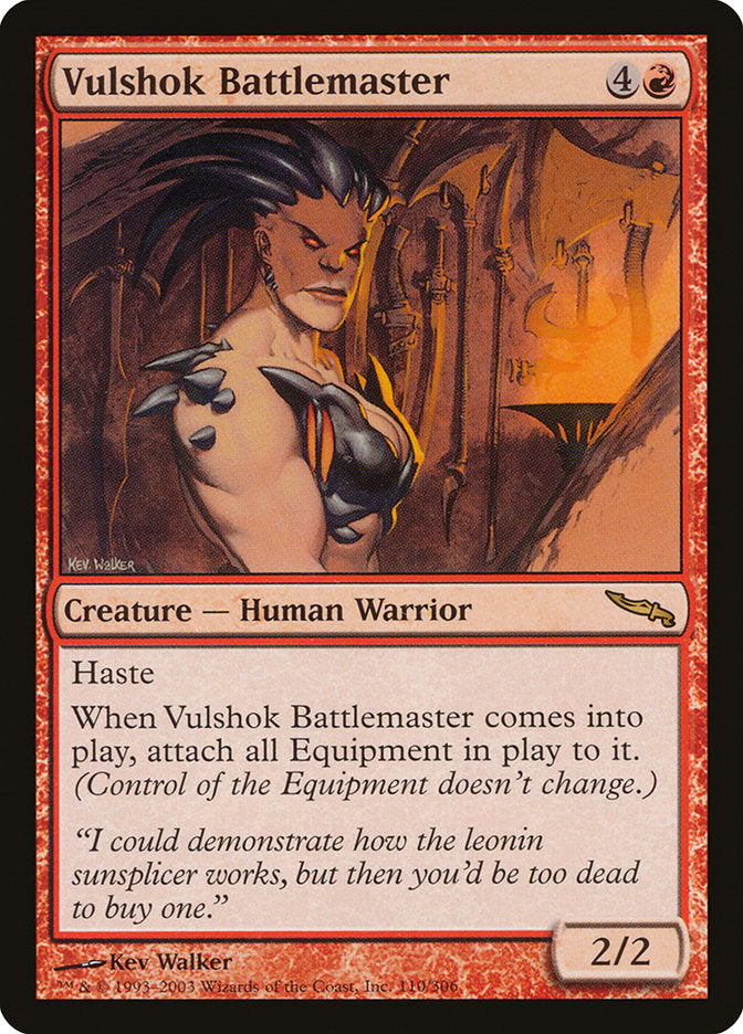 Vulshok Battlemaster [Mirrodin] - Devastation Store | Devastation Store