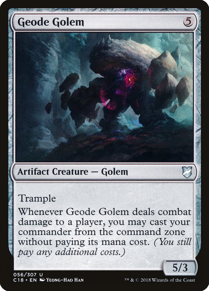 Geode Golem [Commander 2018] - Devastation Store | Devastation Store