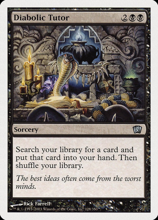 Diabolic Tutor [Eighth Edition] - Devastation Store | Devastation Store