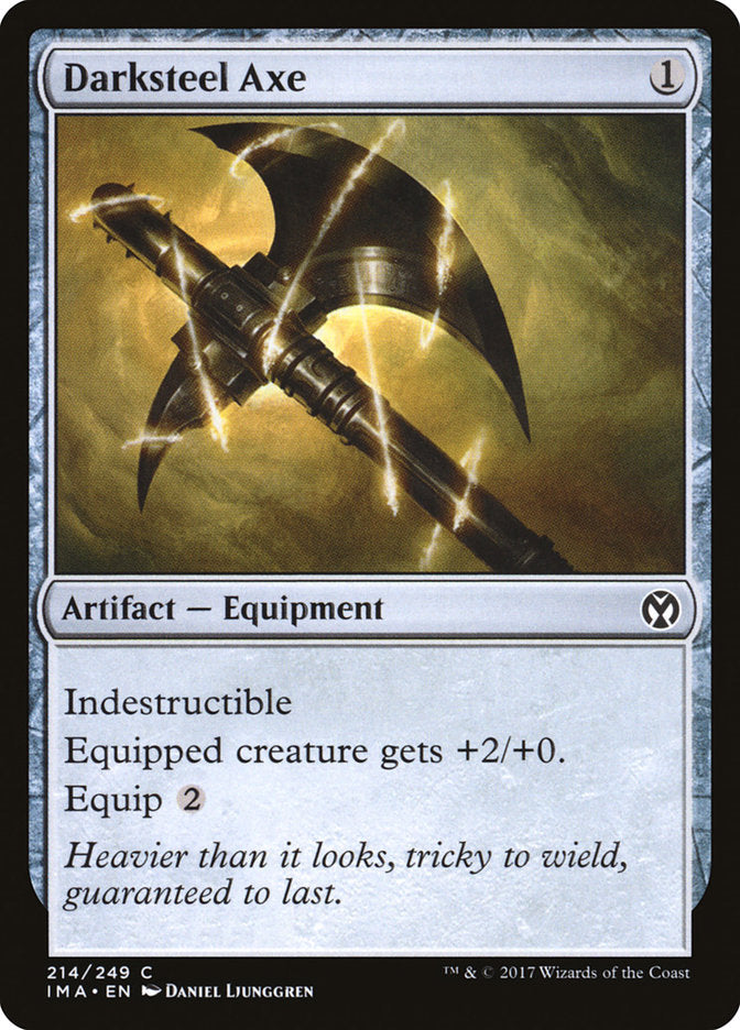 Darksteel Axe [Iconic Masters] - Devastation Store | Devastation Store