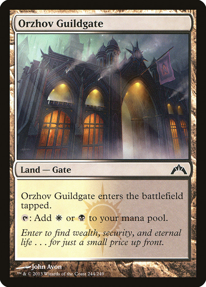 Orzhov Guildgate [Gatecrash] - Devastation Store | Devastation Store