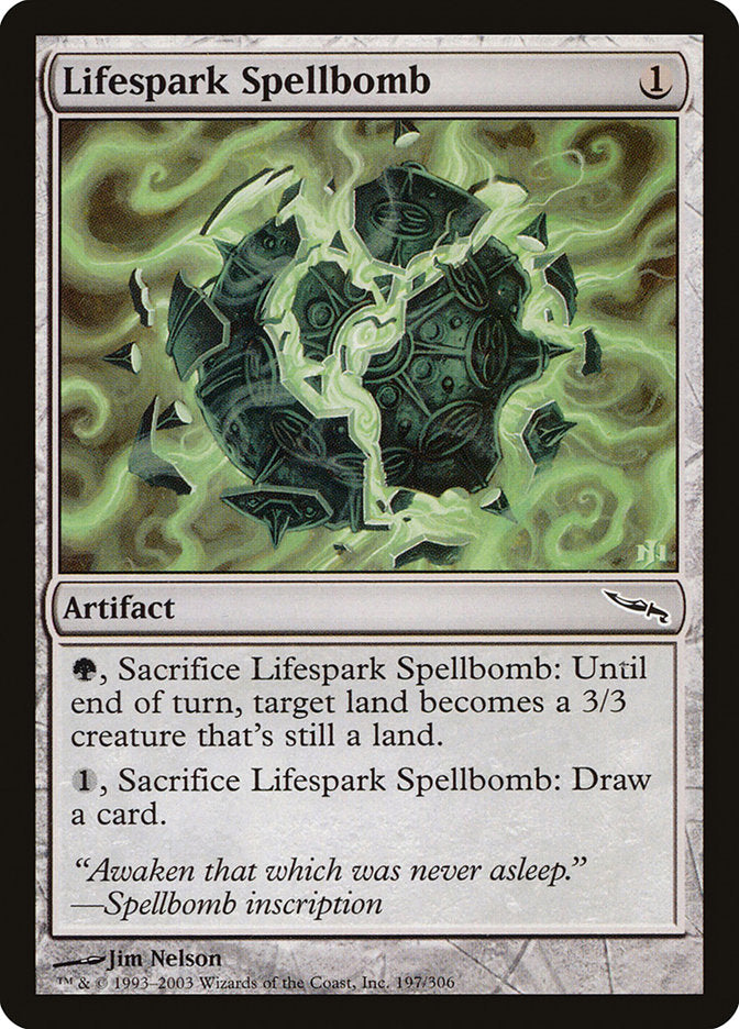 Lifespark Spellbomb [Mirrodin] - Devastation Store | Devastation Store
