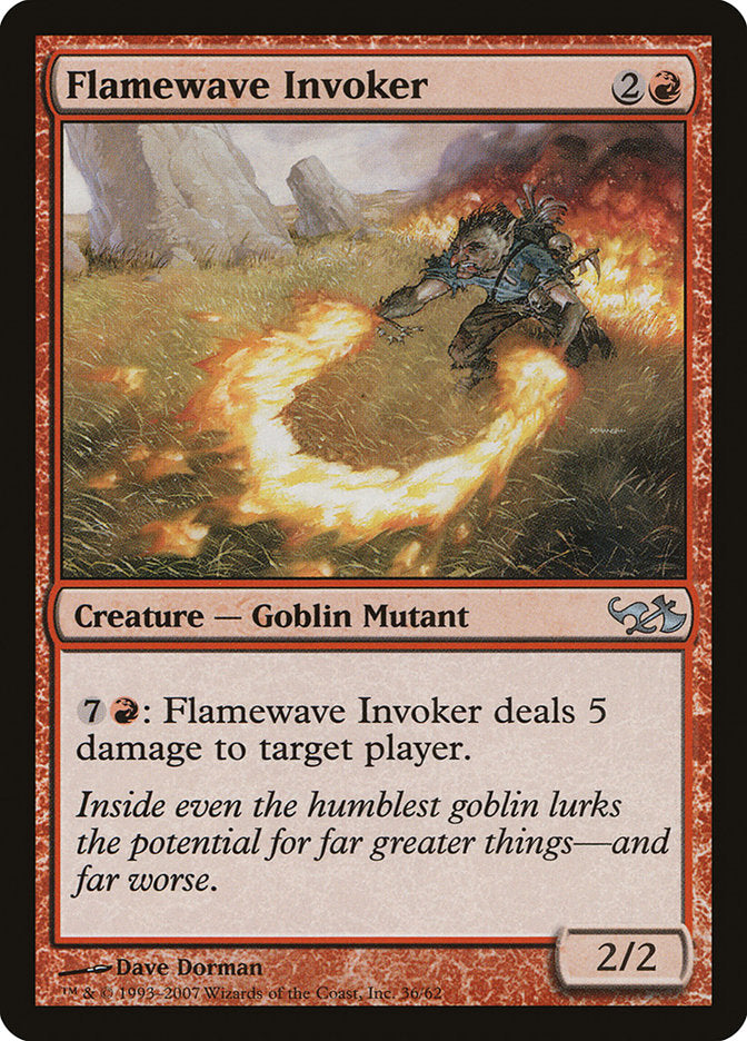 Flamewave Invoker [Duel Decks: Elves vs. Goblins] - Devastation Store | Devastation Store