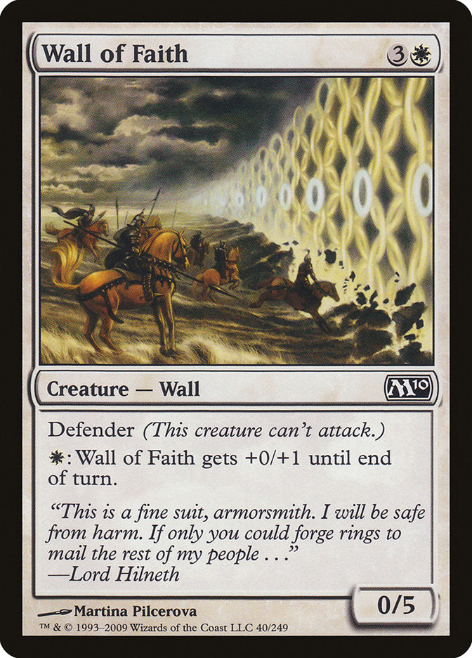 Wall of Faith [Magic 2010] - Devastation Store | Devastation Store
