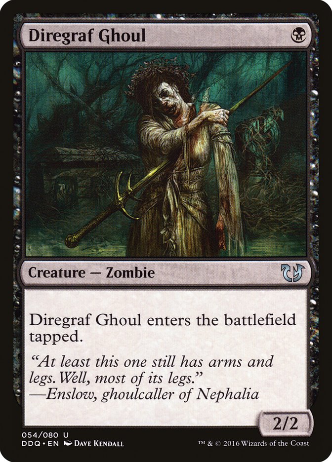 Diregraf Ghoul [Duel Decks: Blessed vs. Cursed] - Devastation Store | Devastation Store