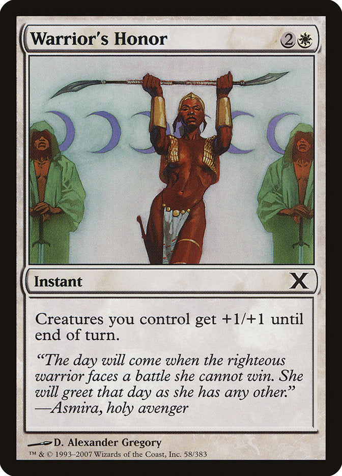 Warrior's Honor [Tenth Edition] - Devastation Store | Devastation Store