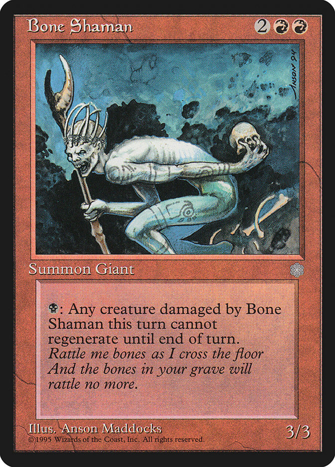 Bone Shaman [Ice Age] - Devastation Store | Devastation Store
