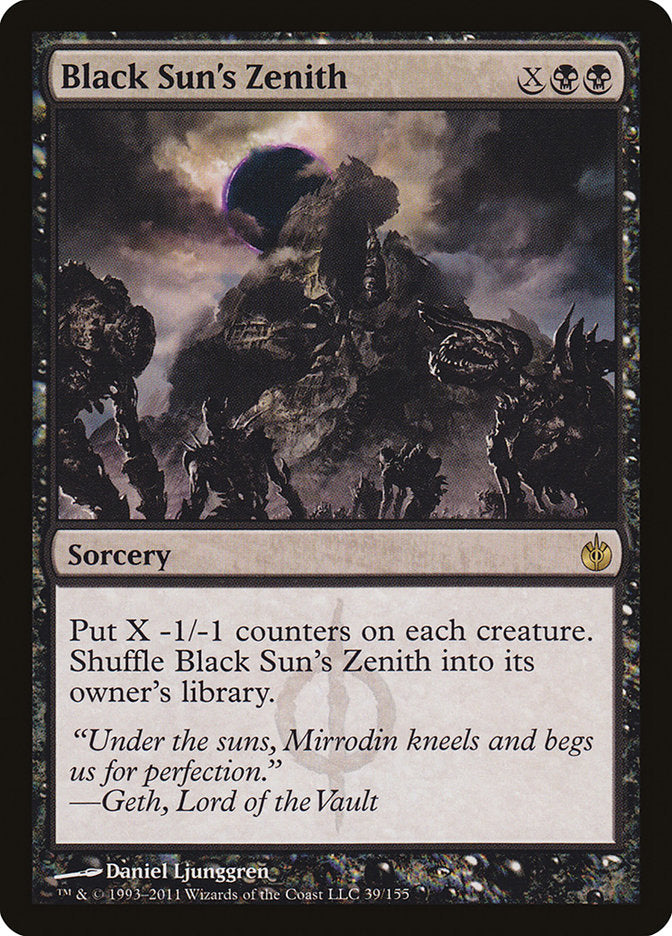 Black Sun's Zenith [Mirrodin Besieged] - Devastation Store | Devastation Store
