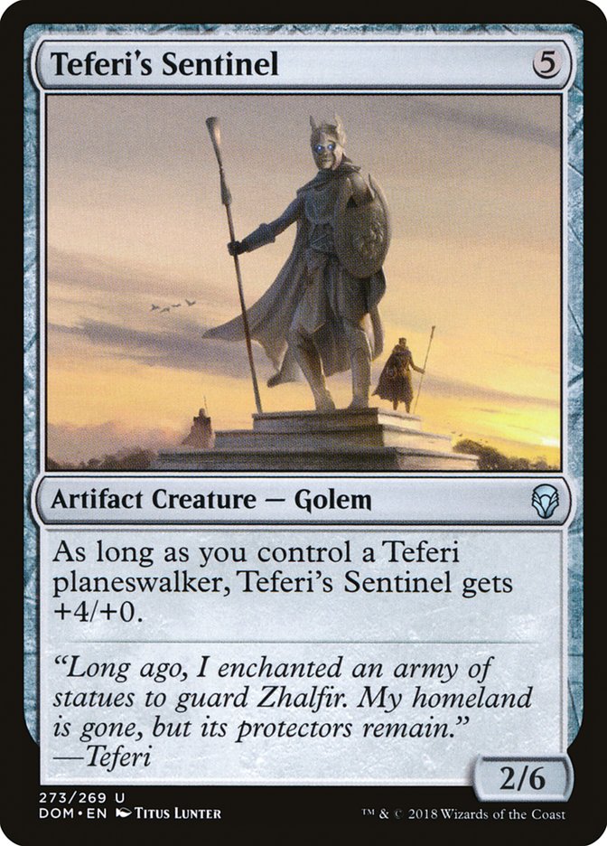 Teferi's Sentinel [Dominaria] - Devastation Store | Devastation Store