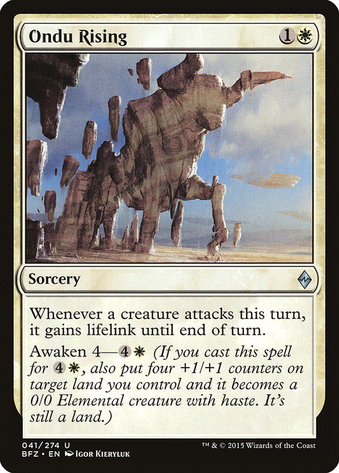 Ondu Rising [Battle for Zendikar] - Devastation Store | Devastation Store