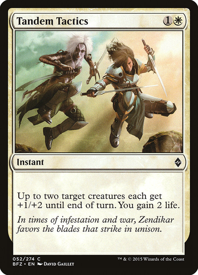 Tandem Tactics [Battle for Zendikar] - Devastation Store | Devastation Store
