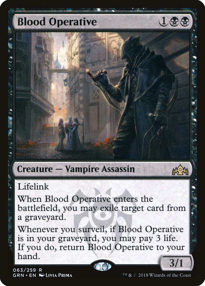 Blood Operative [Guilds of Ravnica] - Devastation Store | Devastation Store