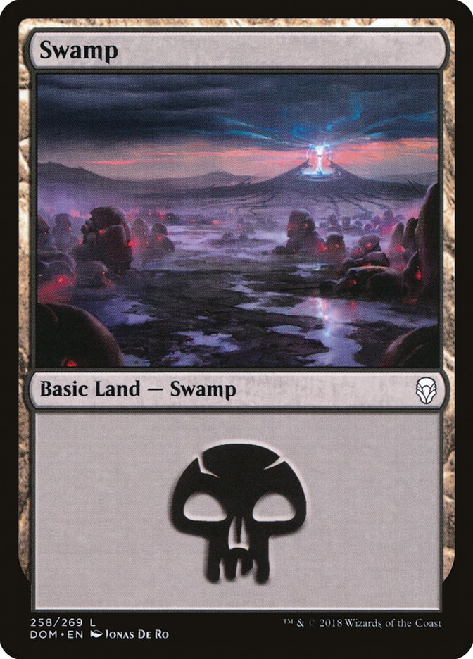 Swamp (258) [Dominaria] - Devastation Store | Devastation Store